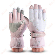 winter arctic fleece gloves women